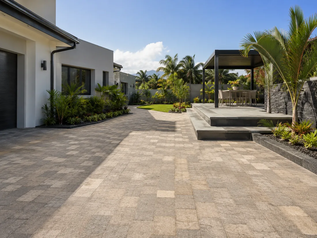 Driveway paving project